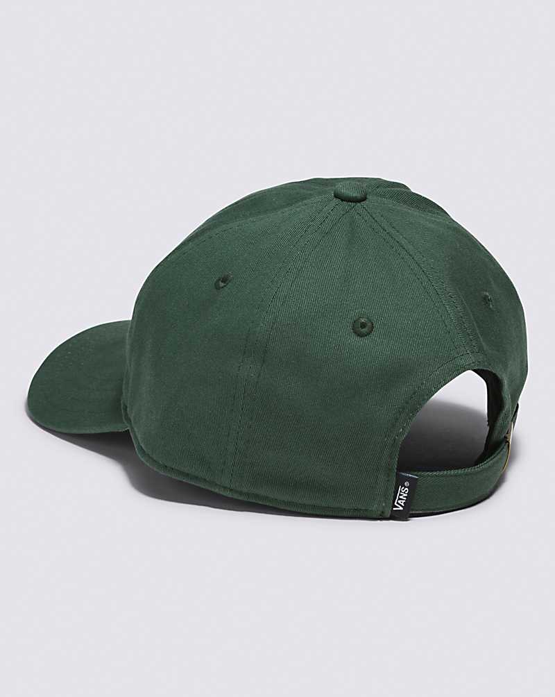 Vans Off The Wall Curved Bill Jockey Men Hats Green | YU1-3768