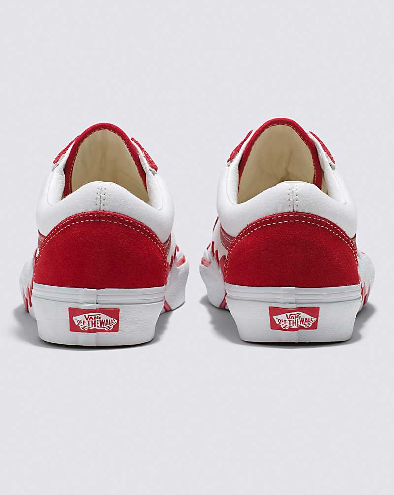 Vans Old Skool Bolt 2-Tone Shoe Men Sneakers Red / White | SC1-9490