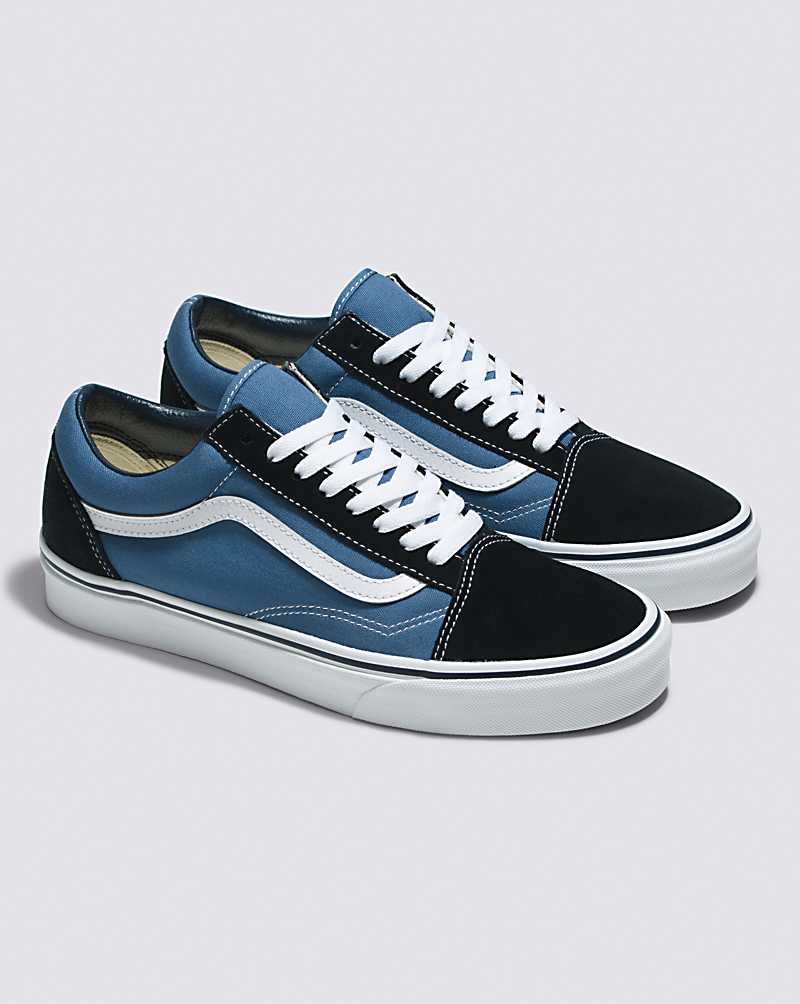 Vans Old Skool Classics Shoe Men Sneakers Navy | QC1-7614