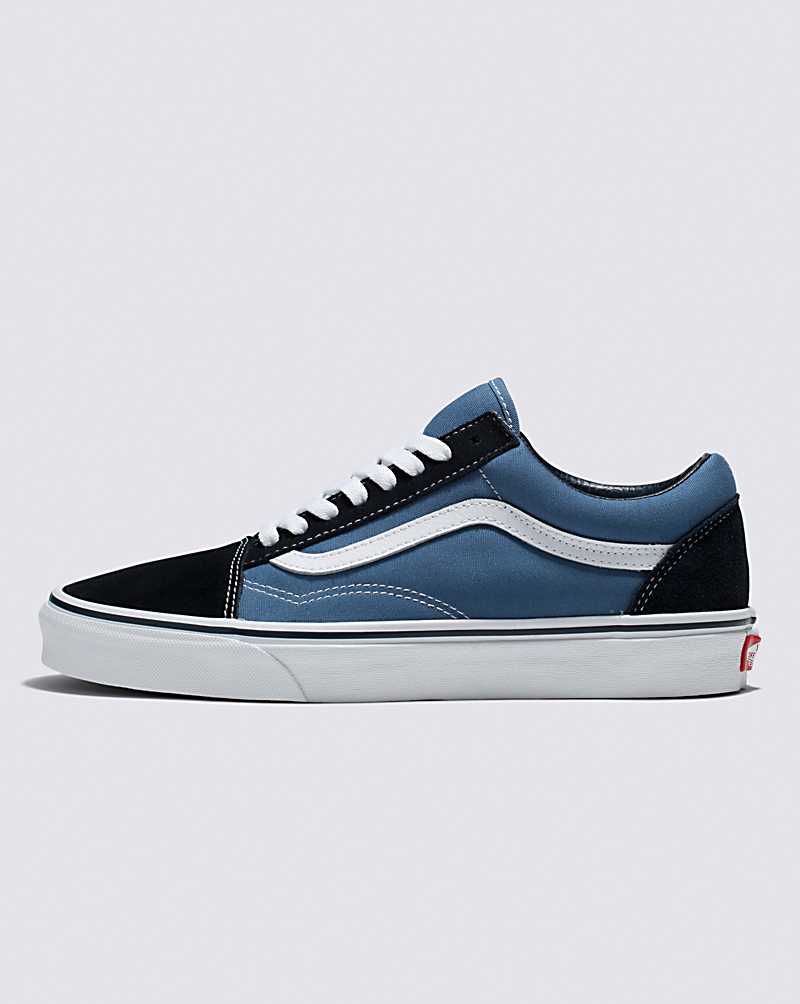 Vans Old Skool Classics Shoe Men Sneakers Navy | QC1-7614