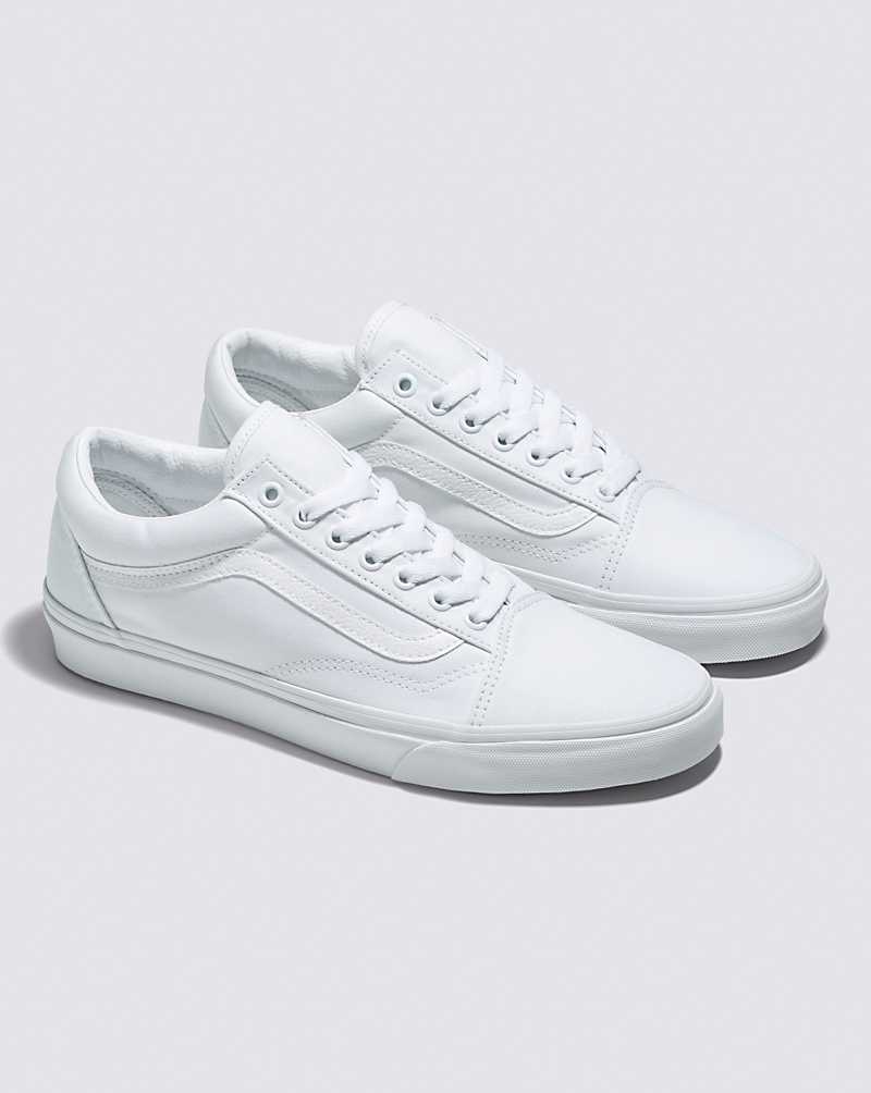 Vans Old Skool Classics Shoe Men Sneakers White | EA1-7256