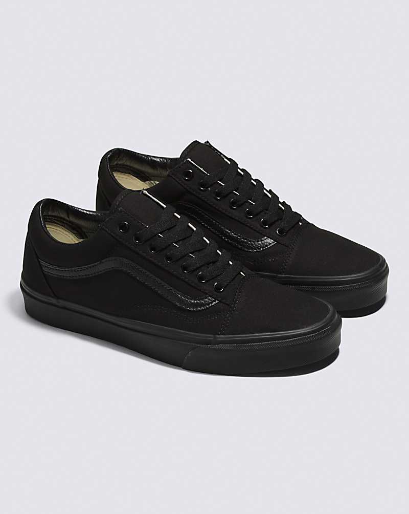 Vans Old Skool Classics Shoe Men Sneakers Black / Black | WY1-9743