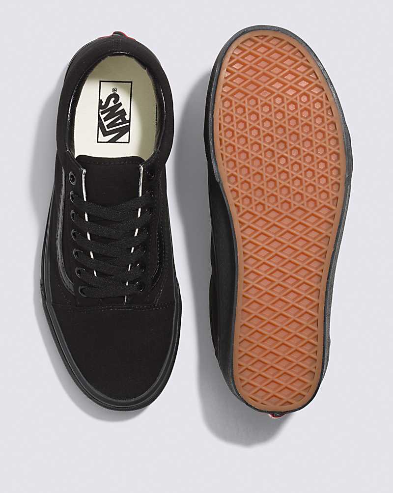 Vans Old Skool Classics Shoe Men Sneakers Black / Black | WY1-9743