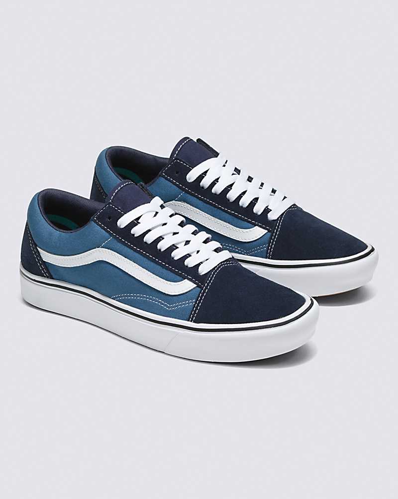 Vans Old Skool ComfyCush Shoe Men Sneakers Navy / Navy | QJ1-5728