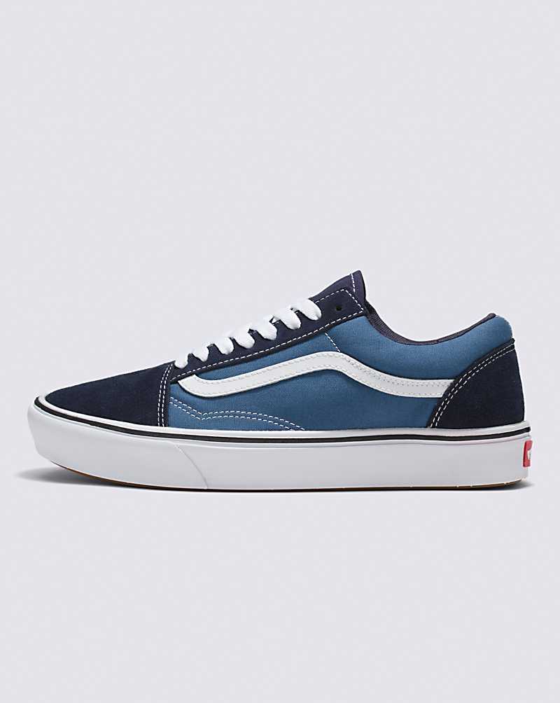 Vans Old Skool ComfyCush Shoe Men Sneakers Navy / Navy | QJ1-5728