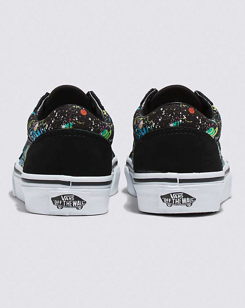 Vans Old Skool Glow Shoe Kids' Sneakers Black / White | MR1-7034