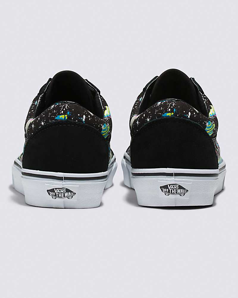 Vans Old Skool Glow Shoe Men Sneakers Black / White | QJ1-5552