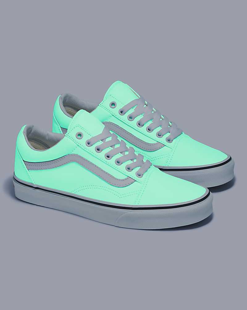 Vans Old Skool Glow Shoe Men Sneakers White | EY1-3812