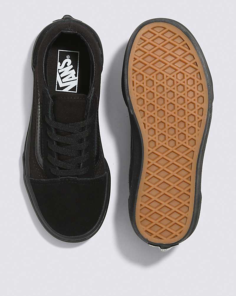 Vans Old Skool Kids' Sneakers Black / Black | PA1-6324