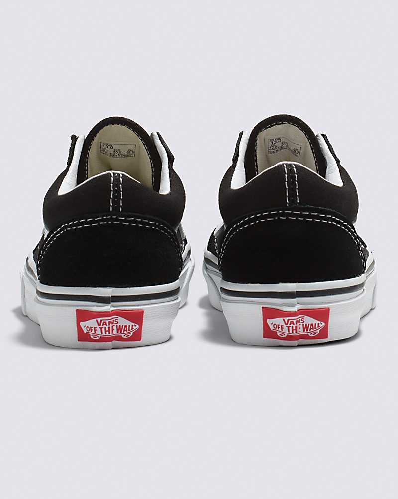 Vans Old Skool Kids' Sneakers Black / White | TW1-5695