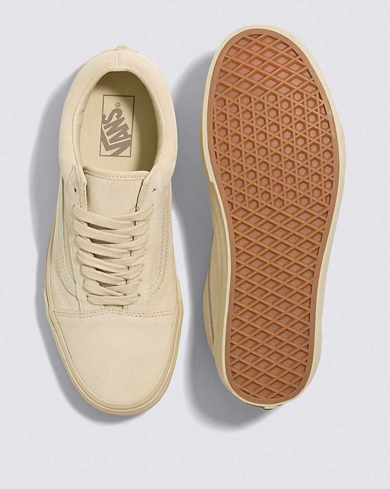 Vans Old Skool Mono Suede Shoe Men Sneakers Brown | LG1-0115