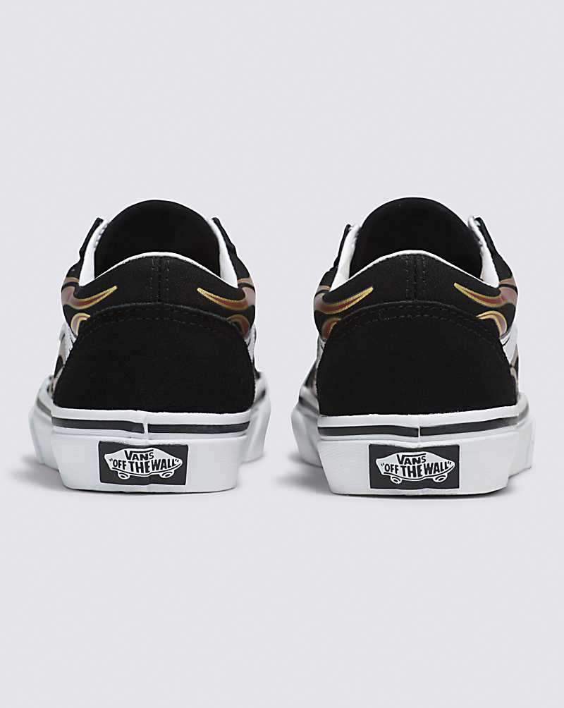 Vans Old Skool Shoe Kids' Sneakers Black / Multicolor | TK1-9220