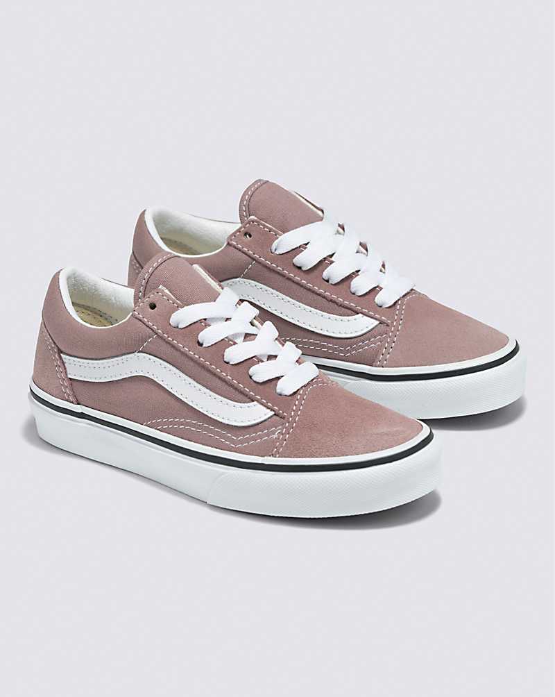 Vans Old Skool Shoe Kids' Sneakers Light Coral | PM1-4791