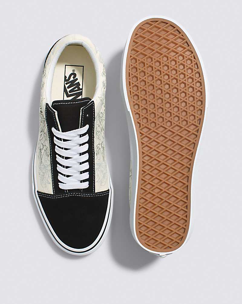 Vans Old Skool Shoe Men Sneakers Black / White | UA1-5413