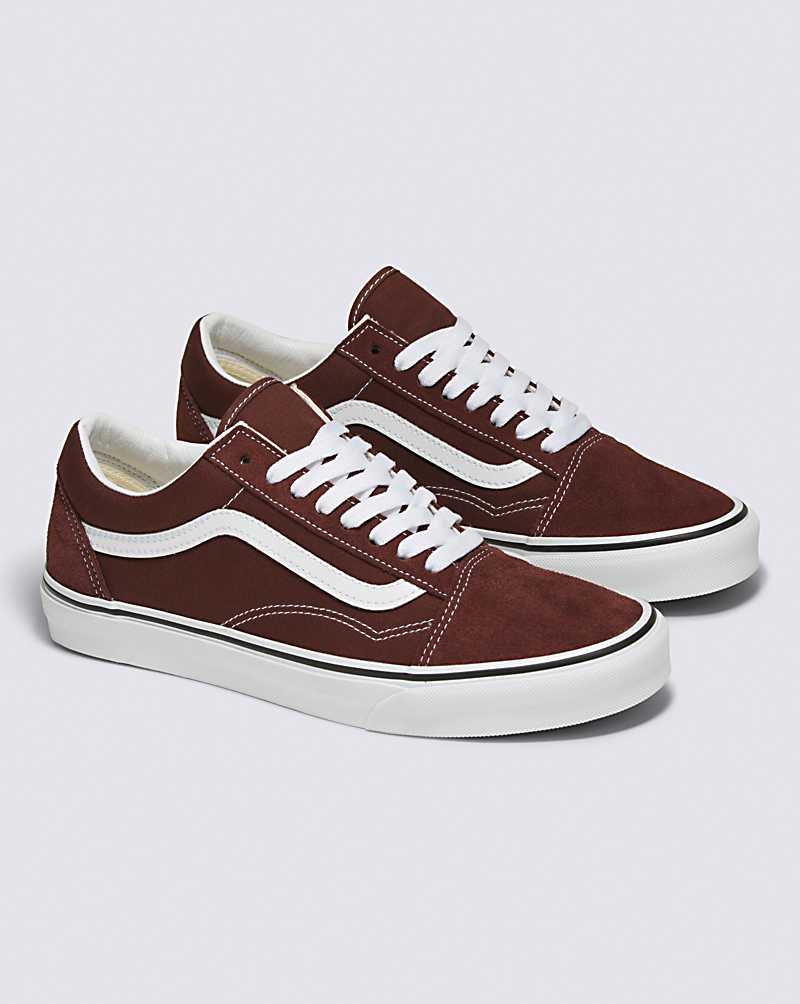 Vans Old Skool Shoe Men Sneakers Chocolate | ZD1-5376