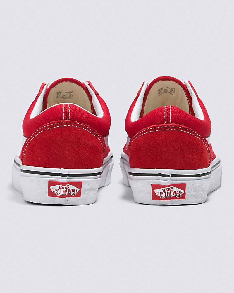 Vans Old Skool Shoe Men Sneakers Red / White | QZ1-6623