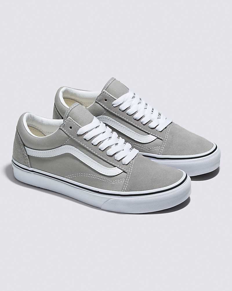 Vans Old Skool Shoe Women Sneakers Grey / White | MM1-0301