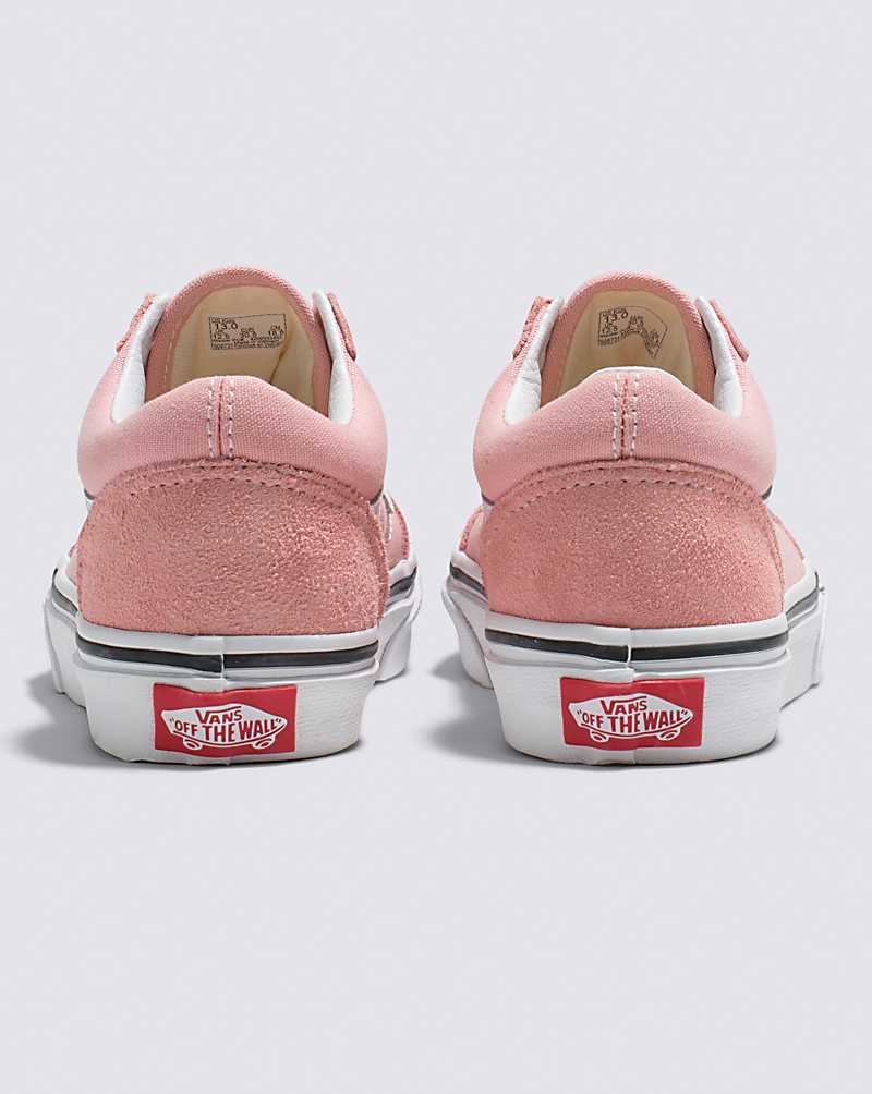 Vans Old Skool Shoes Kids' Sneakers Pink / White | PJ1-3840