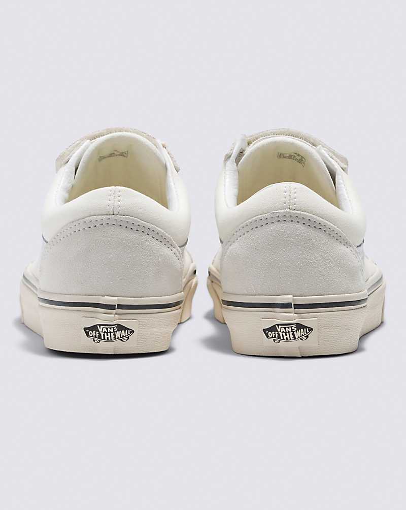 Vans Old Skool V Marshmallow/Turtledove Shoe Women Sneakers White | XI1-7696