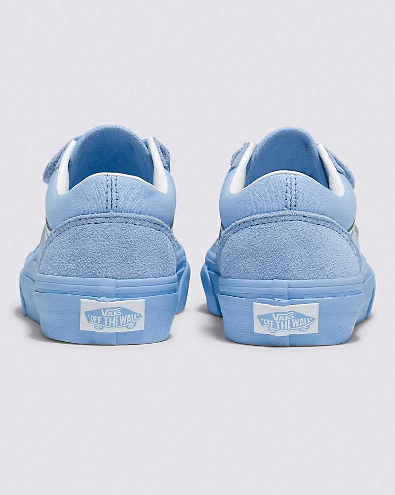 Vans Old Skool V Shoe Kids' Sneakers Blue | IX1-8085