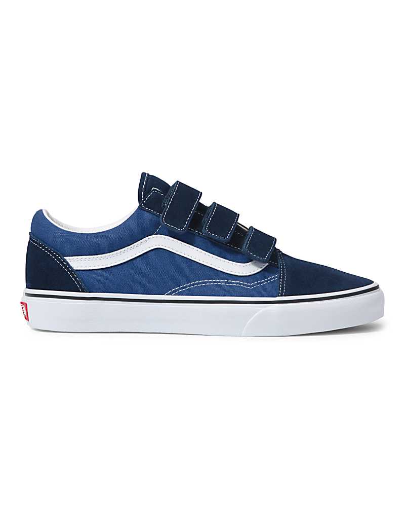 Vans Old Skool V Shoe Men Sneakers Blue / Navy | AS1-2369