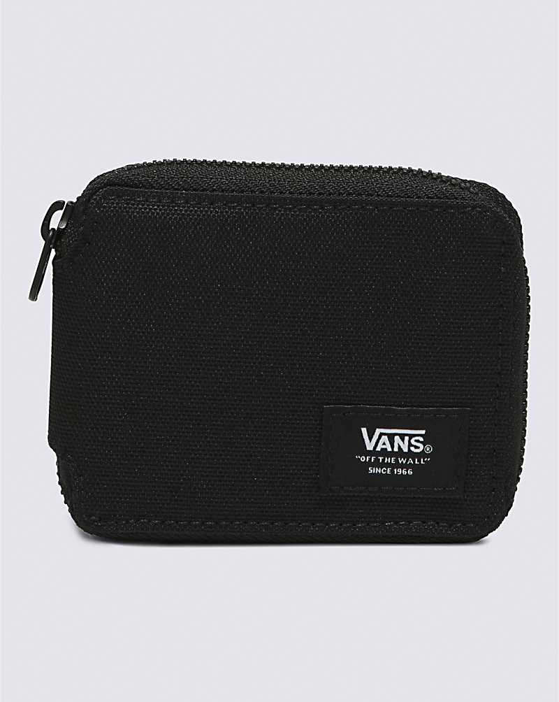 Vans Ordway Zip Men Wallets Black | YT1-7792