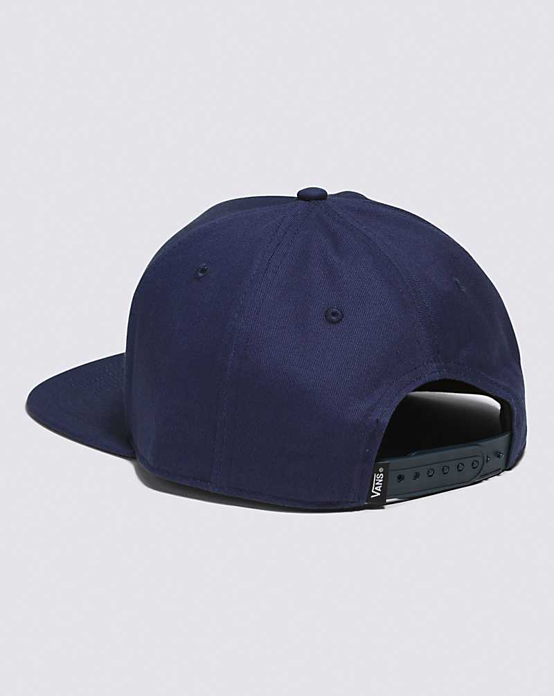 Vans Original Check Snapback Men Hats Blue | FM1-4925