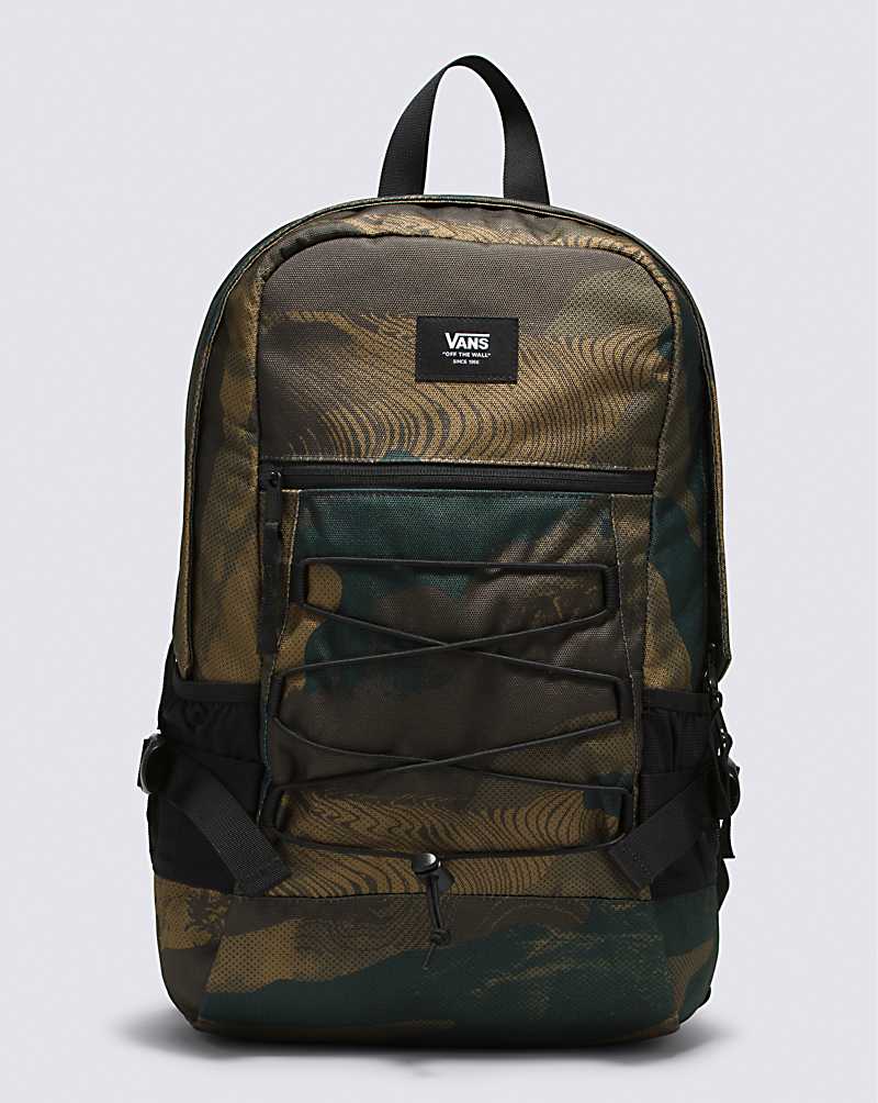 Vans Original Men Backpacks Deep Green / Olive | JN1-1654