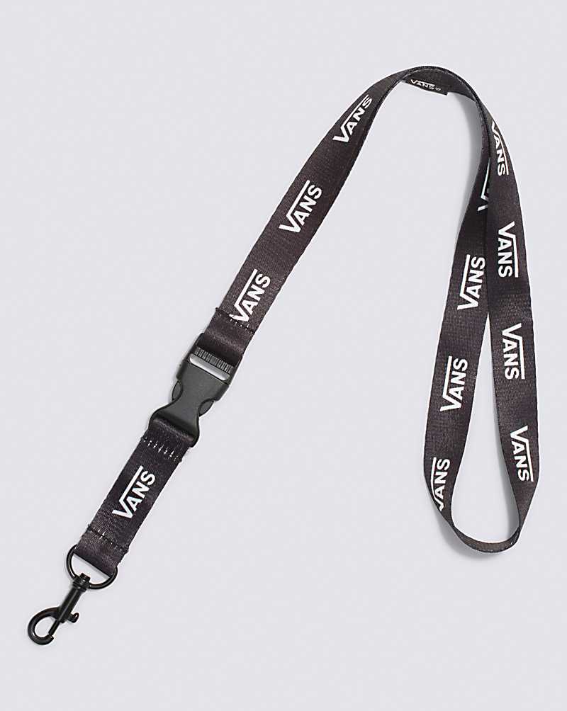 Vans Out Of Sight Lanyard Men Others Black | OQ1-3193