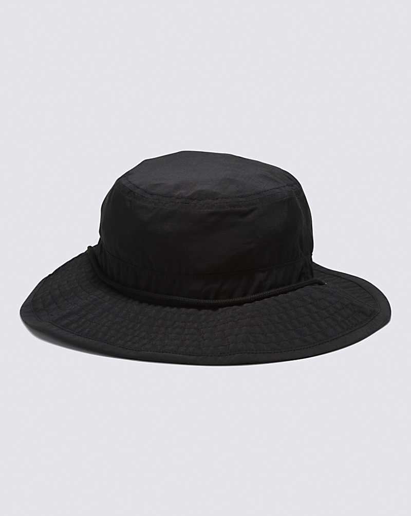 Vans Outdoors Boonie Nylon Bucket Men Hats Black | SH1-7880