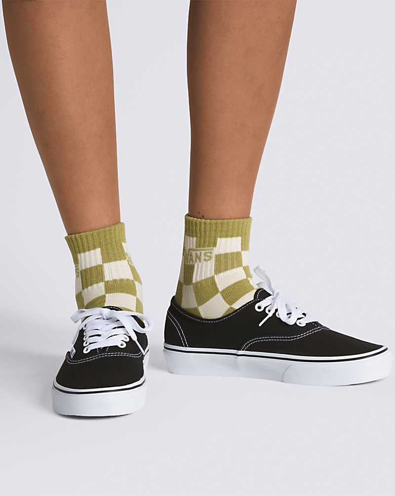 Vans PNP Half Crew Women Socks Green Olive | SZ1-5006