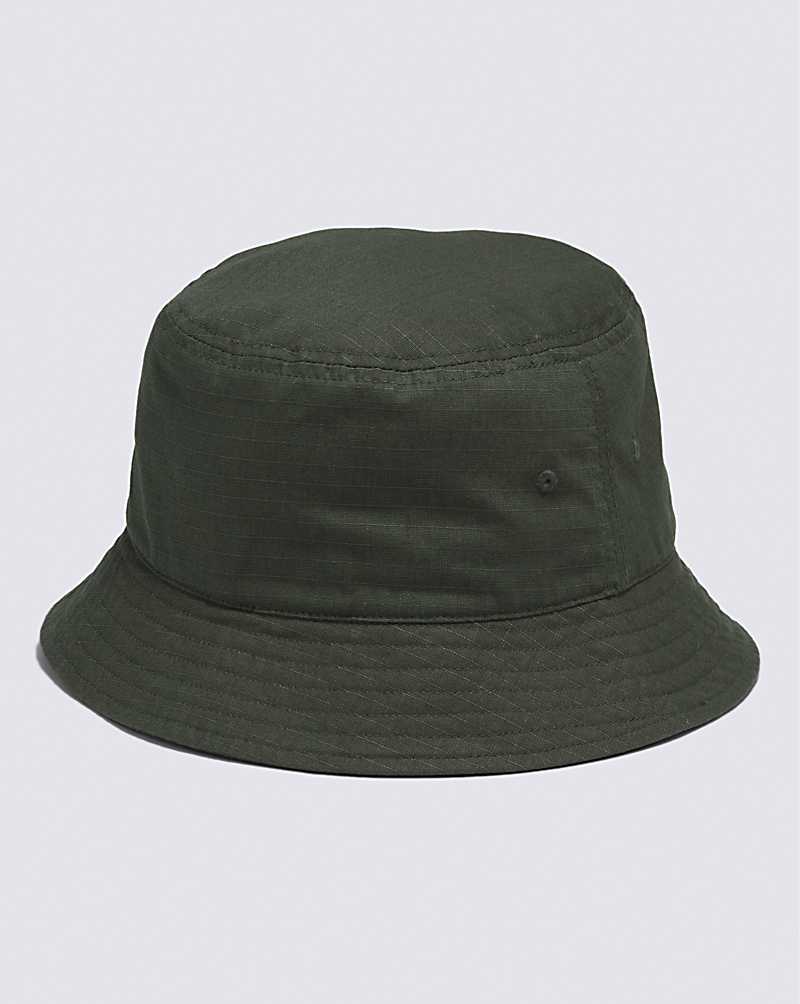 Vans Patch Bucket Men Hats Deep Green | NL1-7216