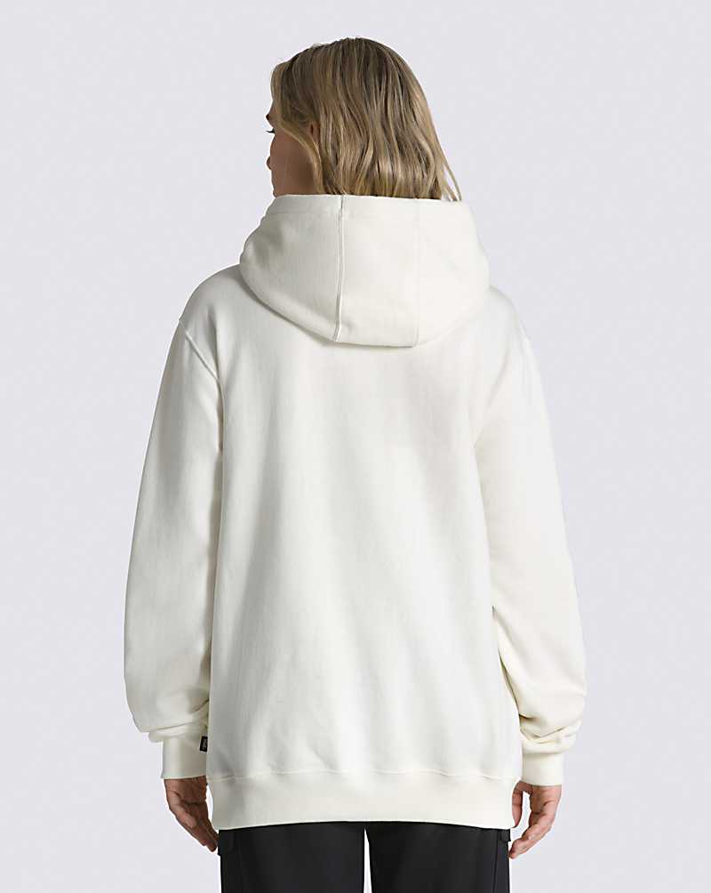 Vans Pool Hall Pullover Men Hoodie White | LK1-0497