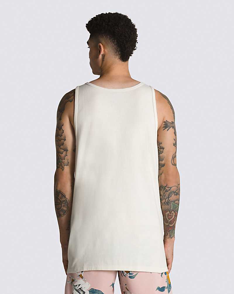 Vans Print Box Men Tanks White / Black | DQ1-1027