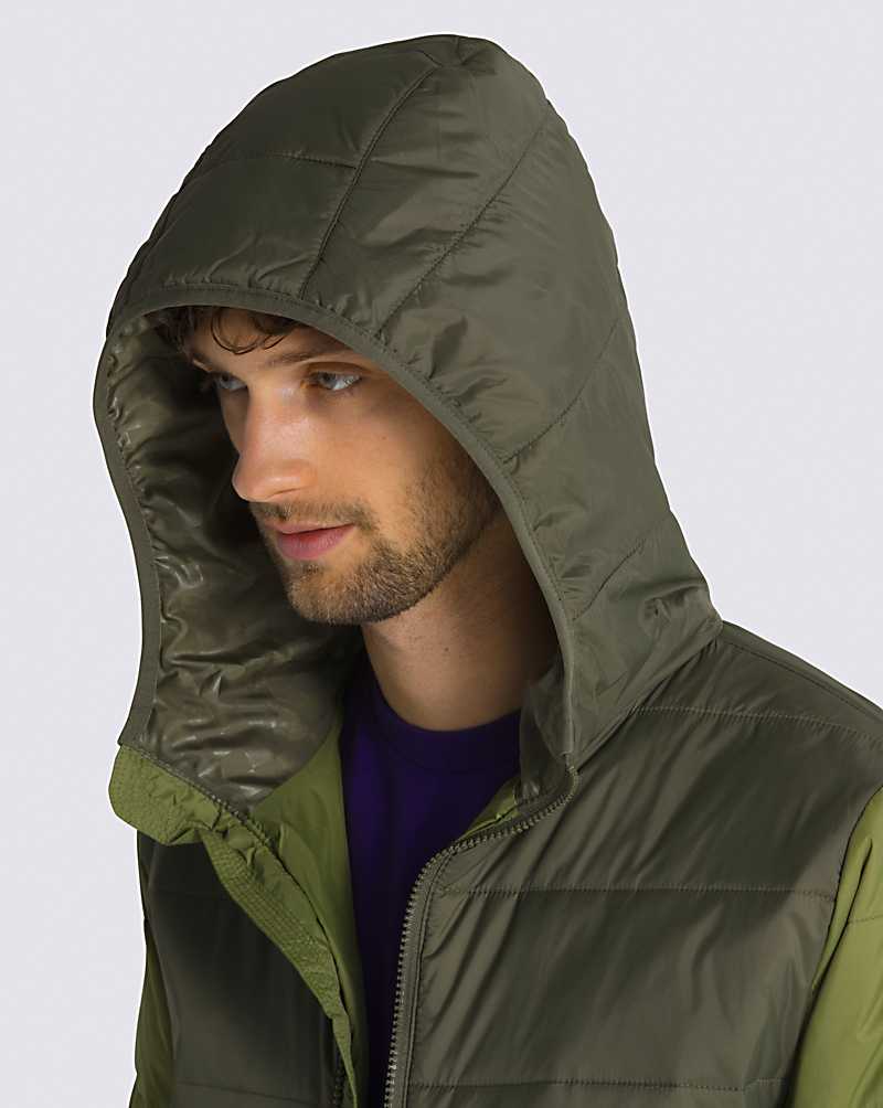 Vans Prospect MTE-1 Puffer Jacket Men Jackets Olive | KU1-8843