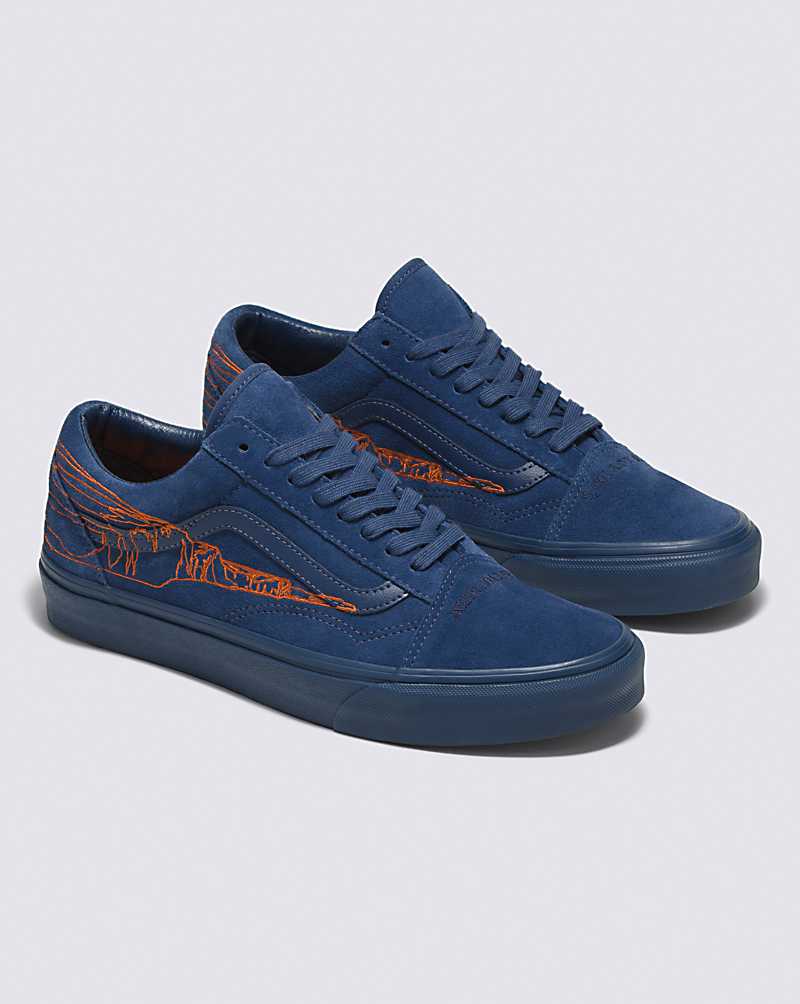 Vans Queer Poets Old Skool Kae Tempest Shoe Women Sneakers Navy | CS1-4654