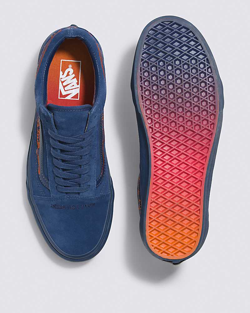 Vans Queer Poets Old Skool Kae Tempest Shoe Men Sneakers Navy | VB1-6205