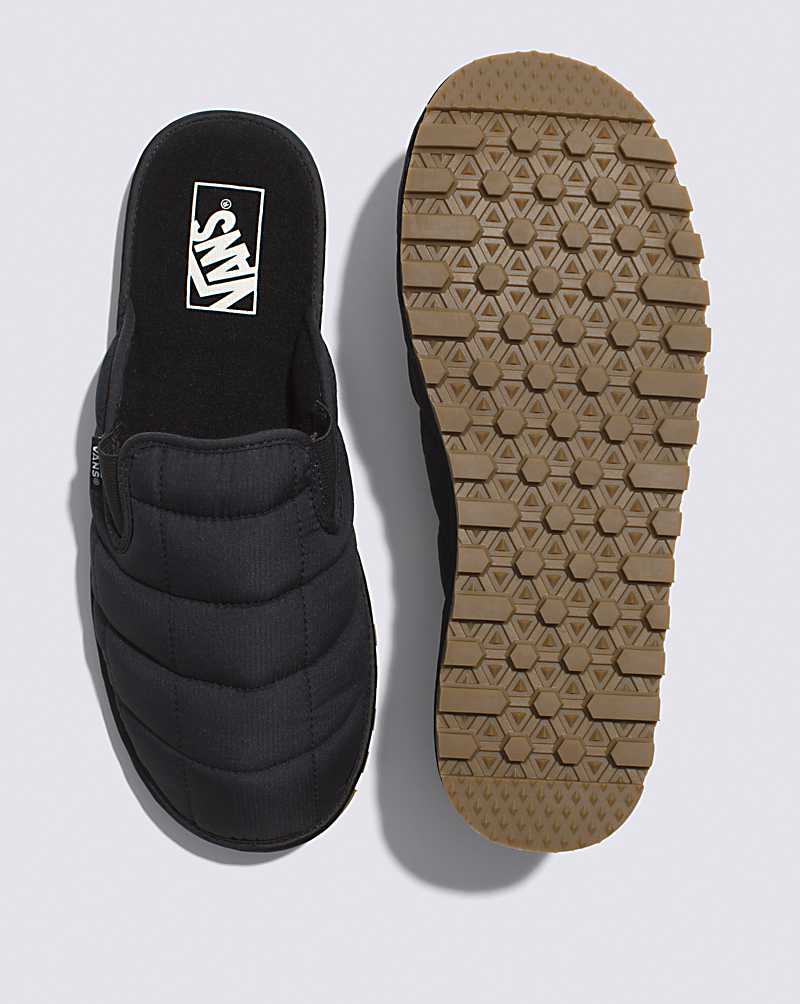 Vans Quilted Mountain Mule Vansguard Shoe Women Slippers Black | NF1-3763