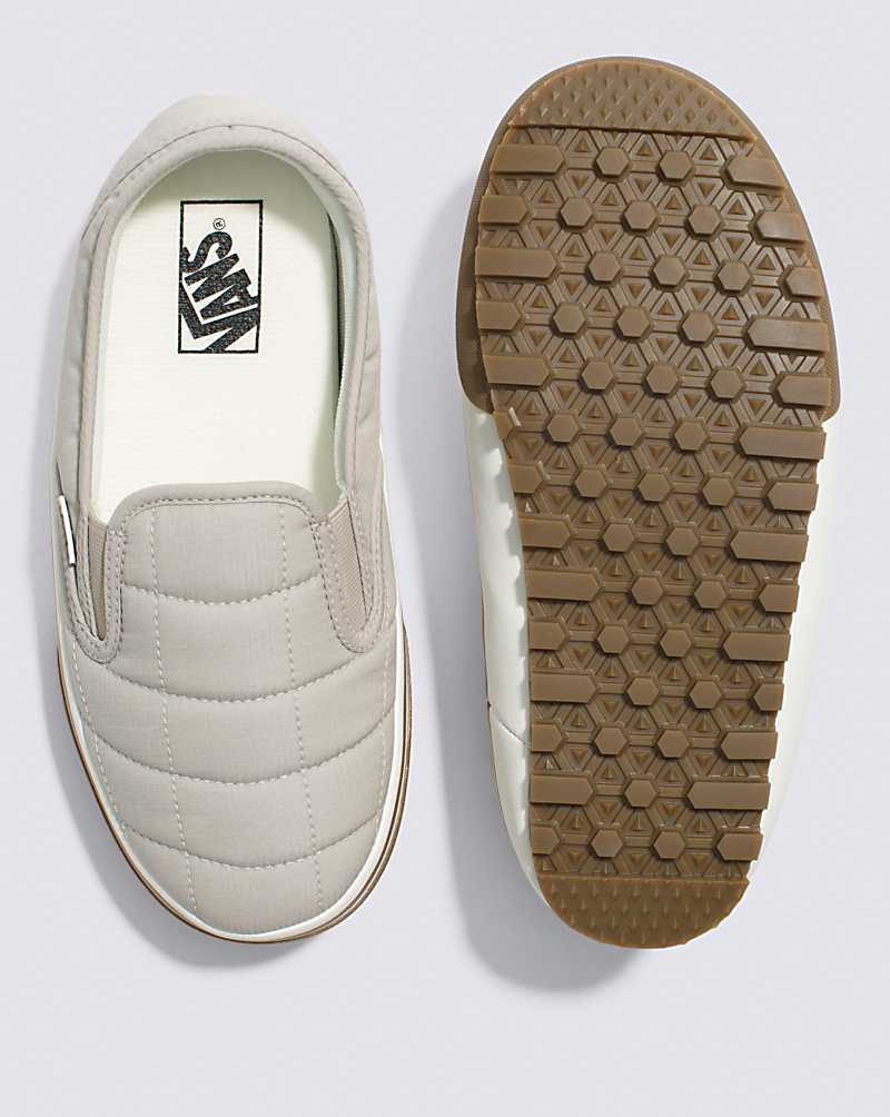 Vans Quilted Snow Lodge Slipper Vansguard Shoe Women Slippers White | PA1-4659