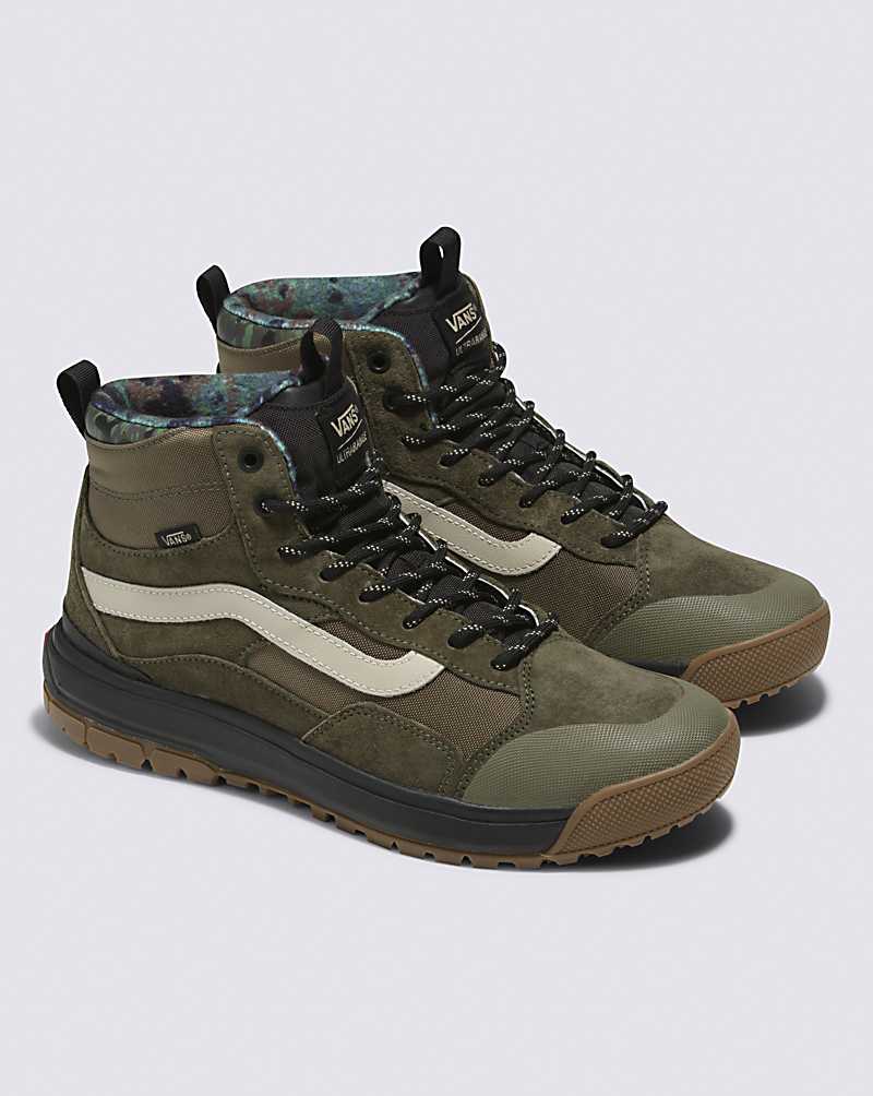 Vans Rain Camo UltraRange EXO Hi MTE-1 Shoe Women Casual Shoes Dark Olive | LG1-5241