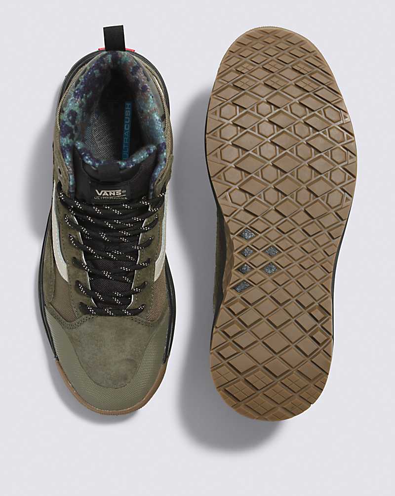 Vans Rain Camo UltraRange EXO Hi MTE-1 Shoe Women Casual Shoes Dark Olive | LG1-5241