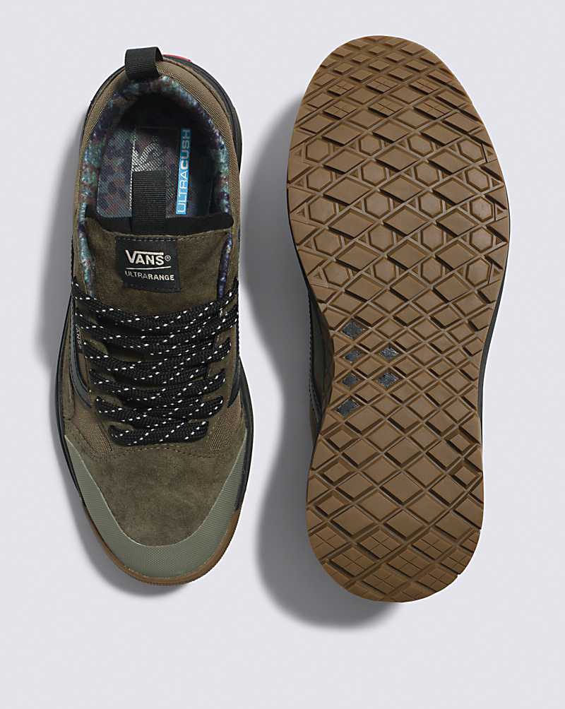 Vans Rain Camo UltraRange EXO MTE-1 Shoe Women Casual Shoes Dark Olive | WT1-7005