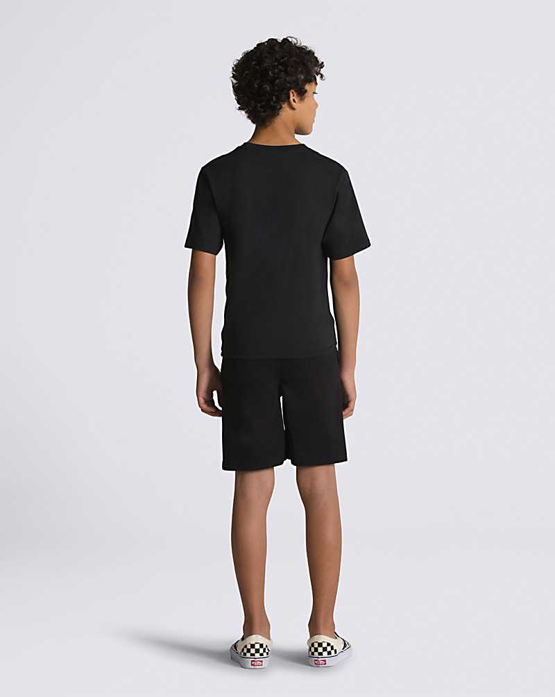 Vans Range Elastic Waist Kids' Shorts Black | DT1-9181