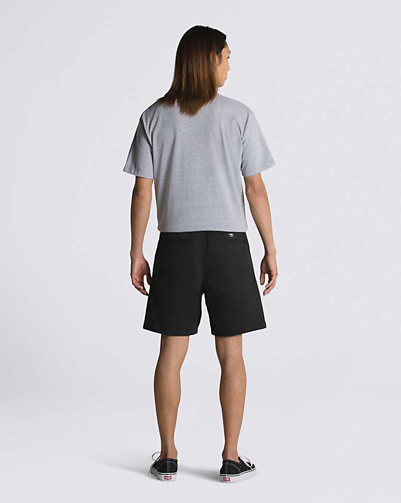 Vans Range Relaxed Elastic Men Shorts Black | MX1-5032