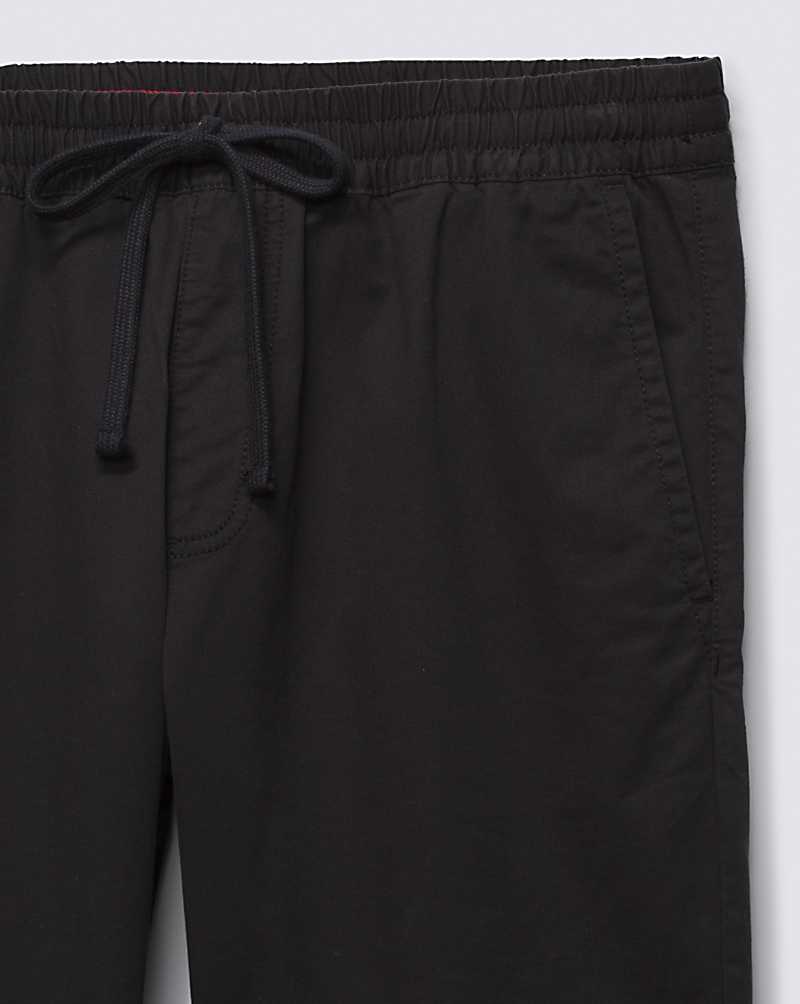 Vans Range Relaxed Elastic Men Shorts Black | MX1-5032