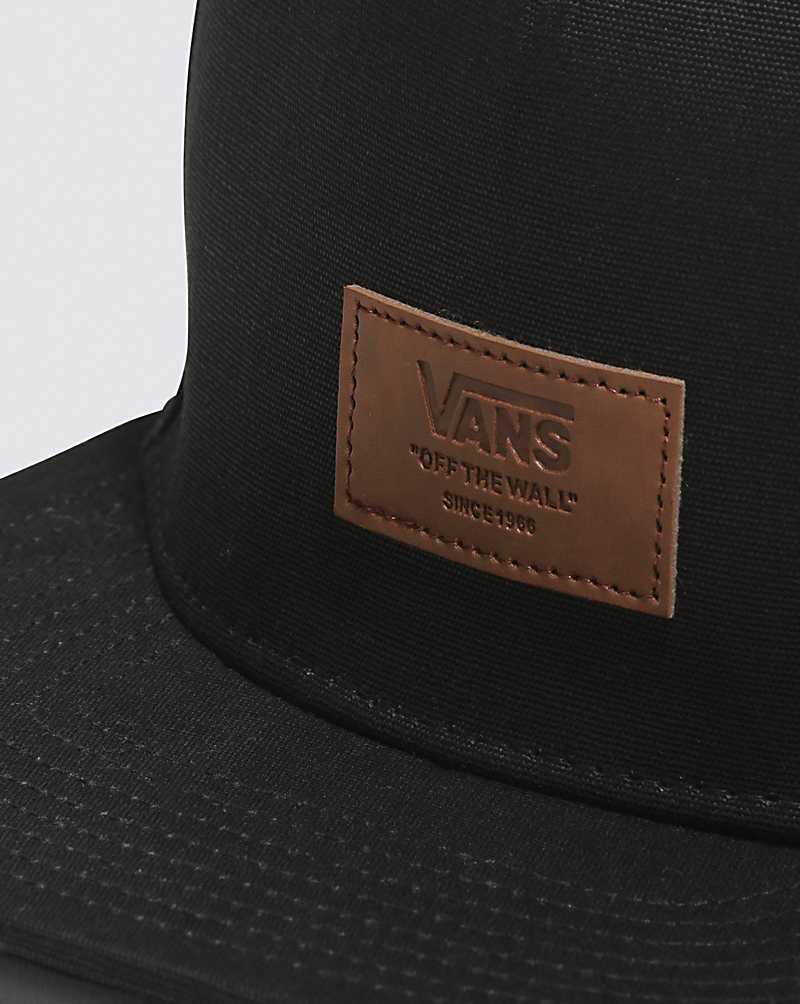 Vans Rayland Snapback Men Hats Black | CR1-7602