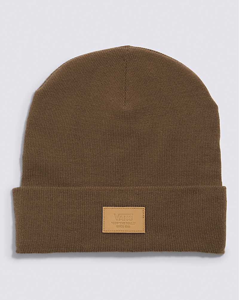 Vans Rayland Tall Cuff Men Beanie Dark Yellow | PO1-6048