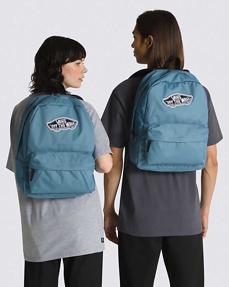 Vans Realm Women Backpacks Blue | SV1-0658