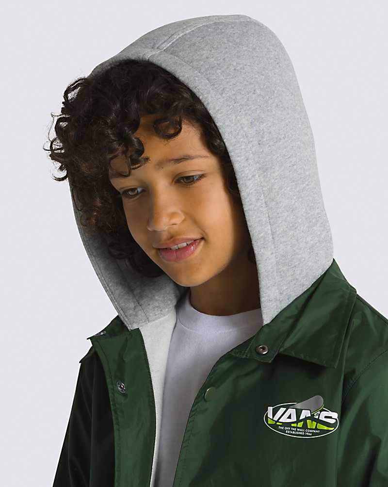 Vans Riley Jacket Kids' Jackets Green | PK1-6391