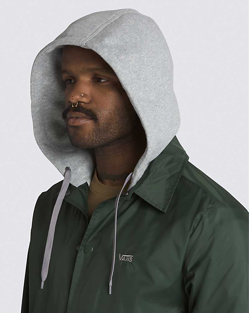 Vans Riley Jacket Men Jackets Deep Green | KO1-9821